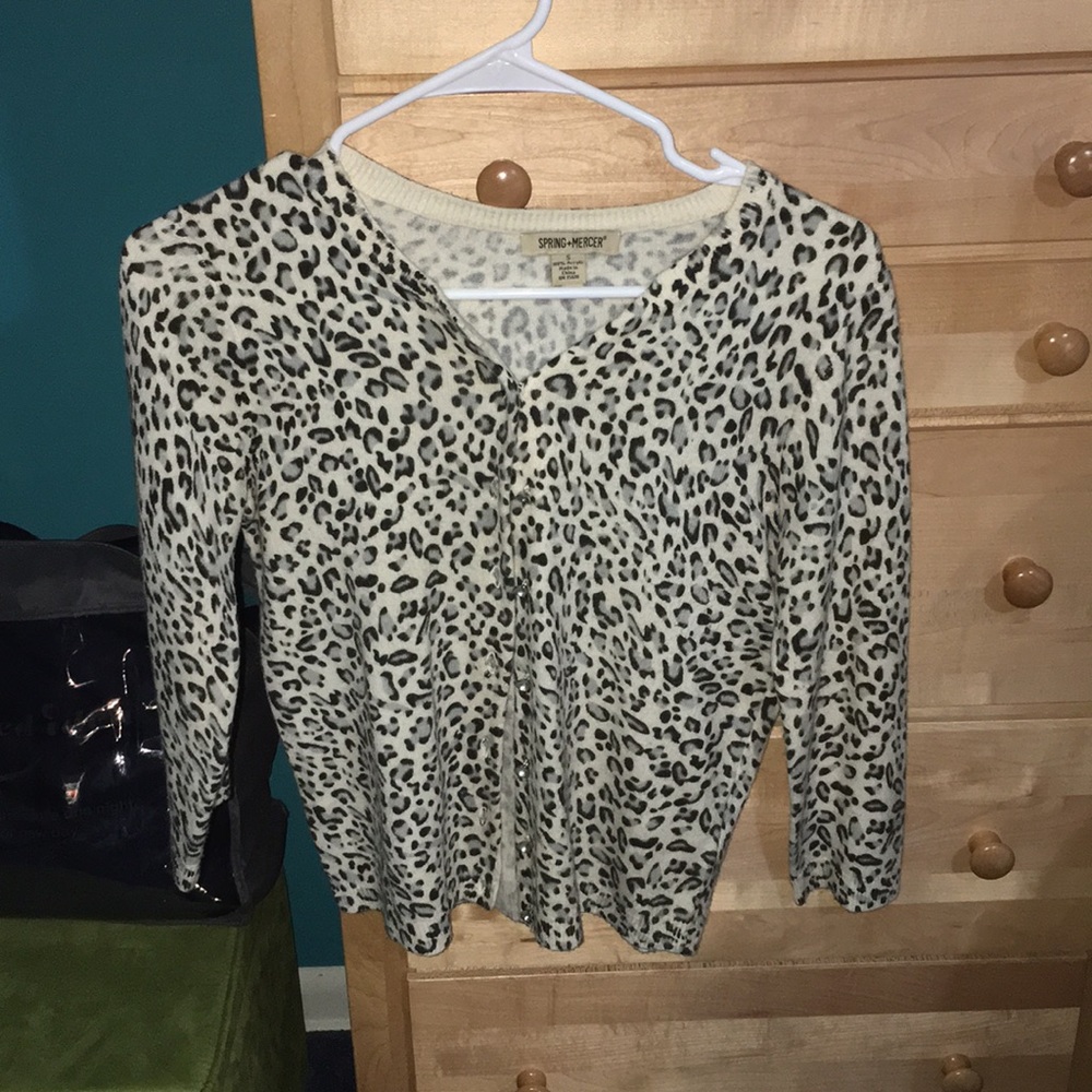Cheetah sweater